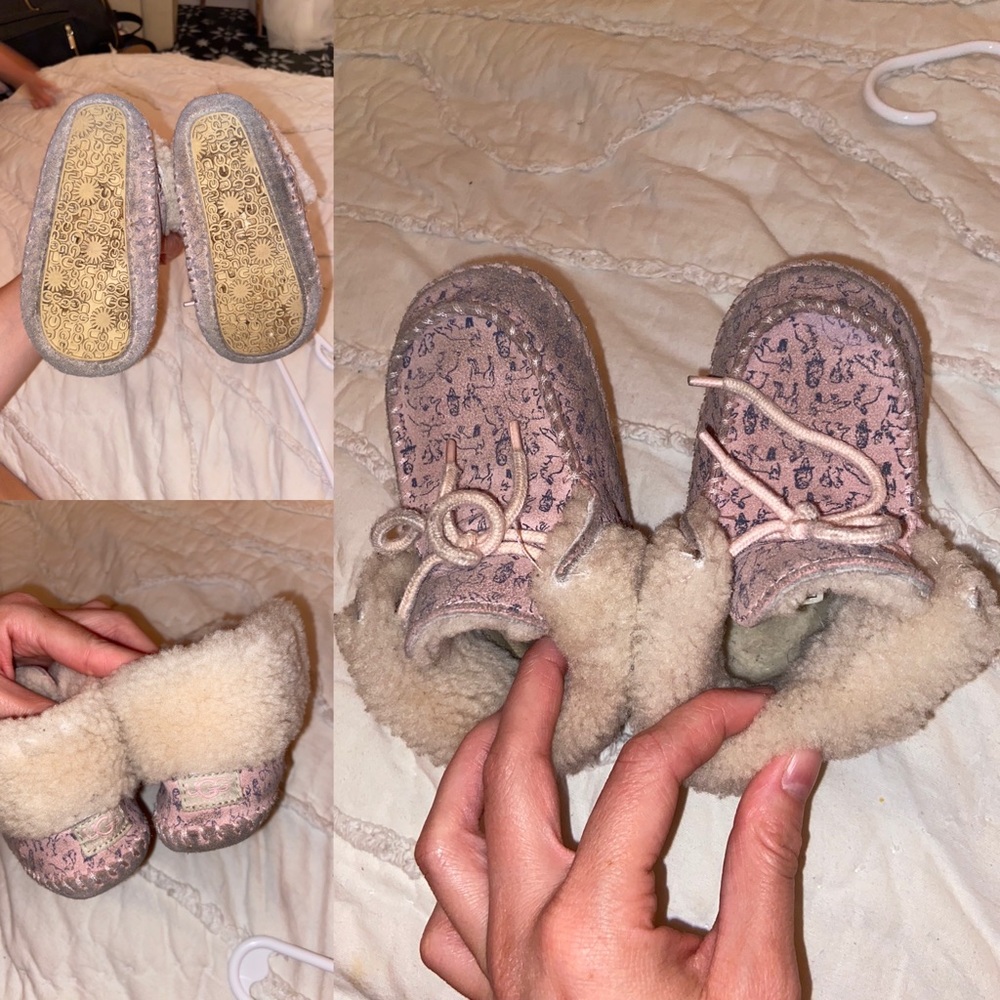 Ugg baby slipper sz 4/5